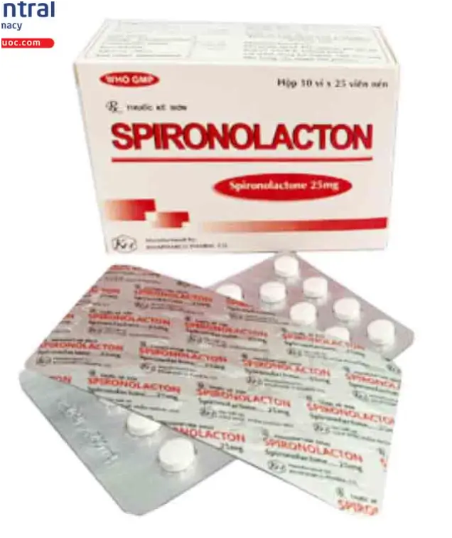 Spironolacton 25mg Khapharco chỉ định cho bệnh nhân bị suy tim sung huyết