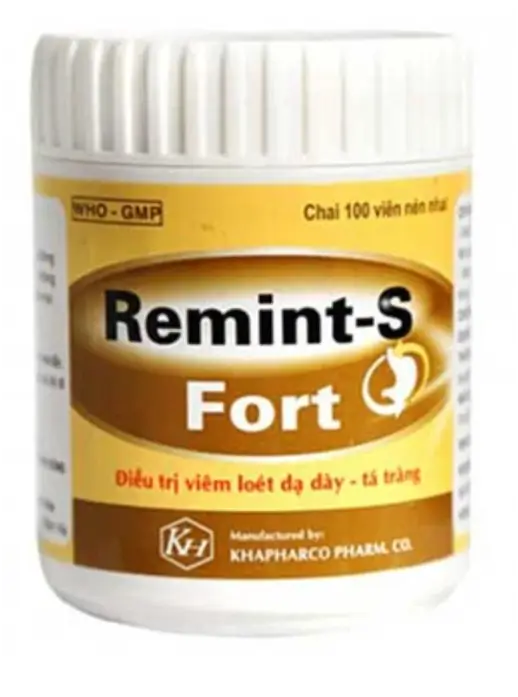 Remint-S Fort điều trị viêm loét dạ dày tá tràng