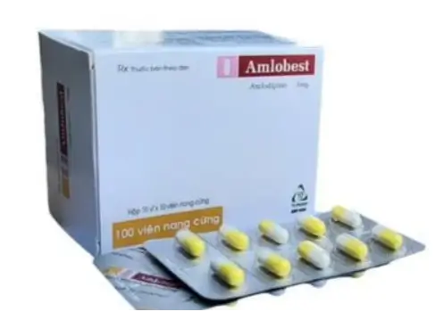 Amlobest Amlodipin 5mg TV Pharm (H/100v) (Vỉ Thường) (viên nang)