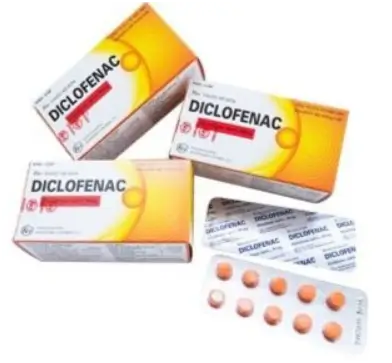 Diclofenac 50mg Khapharco (H/100v) (viên nén)
