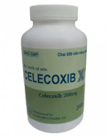 Celecoxib 200mg Khapharco (C/500v) (viên nang)