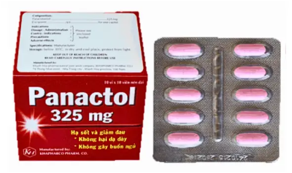 Panactol 325mg Khapharco (H/100v)