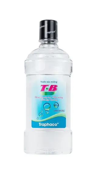 Nước súc miệng T-B Traphaco 500ml vệ sinh răng miệng, họng, ngừa viêm họng, thơm miệng, sạch răng