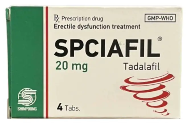 Spciafil điều trị rối loạn cương dương