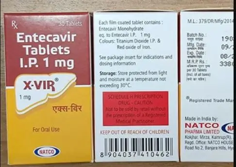 Thuốc Entecavir Tablets điều trị viêm gan B
