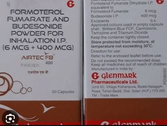 Thuốc Airtec FB 400 giúp kiểm soát hen suyễn và bệnh phổi tắc nghẽn mạn tính