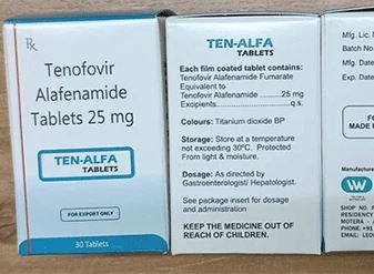 Thuốc Ten-Alfa Tablets điều trị viêm gan B mạn tính