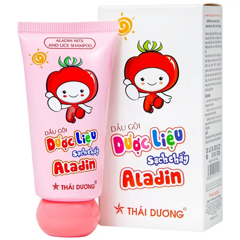 Dầu gội ngừa chấy Aladin Thái Dương (30g)