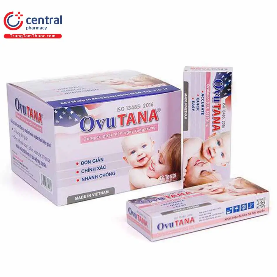 Que thử rụng trứng Ovutana