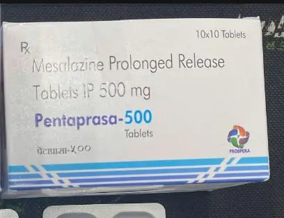Thuốc Pentaprasa-500 điều trị và kiểm soát bệnh viêm loét đại tràng