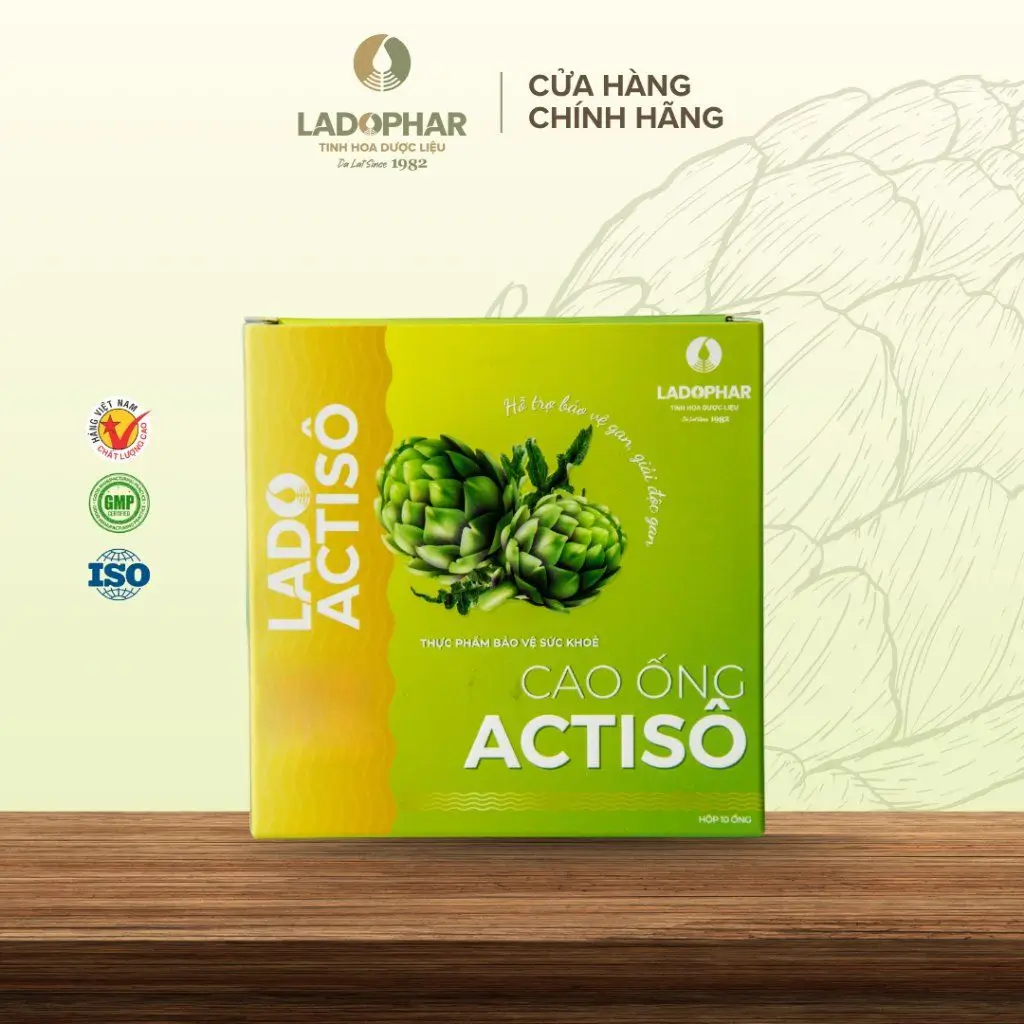LADO ACTISO CAO ỐNG ACTISÔ (KHÔNG ĐƯỜNG)