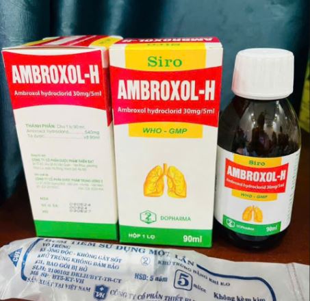 Thuốc Ambroxol-H - điều trị một số chứng bệnh của đường hô hấp