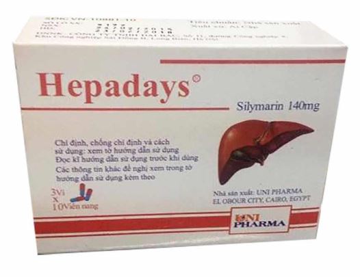 Thuốc Hepadays  điều trị bệnh rối loạn chức năng gan