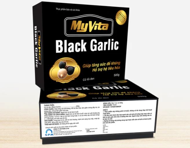 Tỏi đen MyVita Black Garlic tăng sức đề kháng, cải thiện tiêu hóa