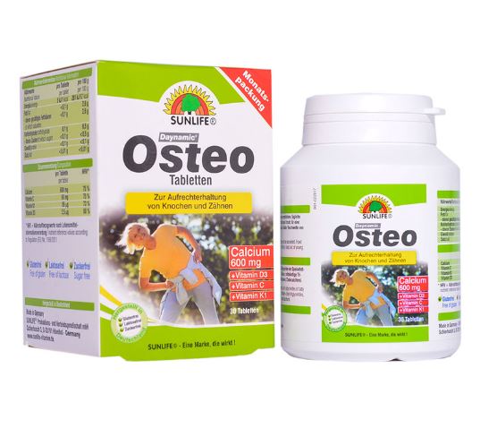 Daynamic Osteo giúp bổ sung Canxi và Vitamin D3