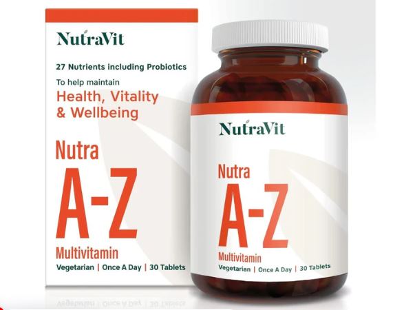 NUTRAVIT NUTRA A-Z giúp tăng cường sức khỏe tổng thể
