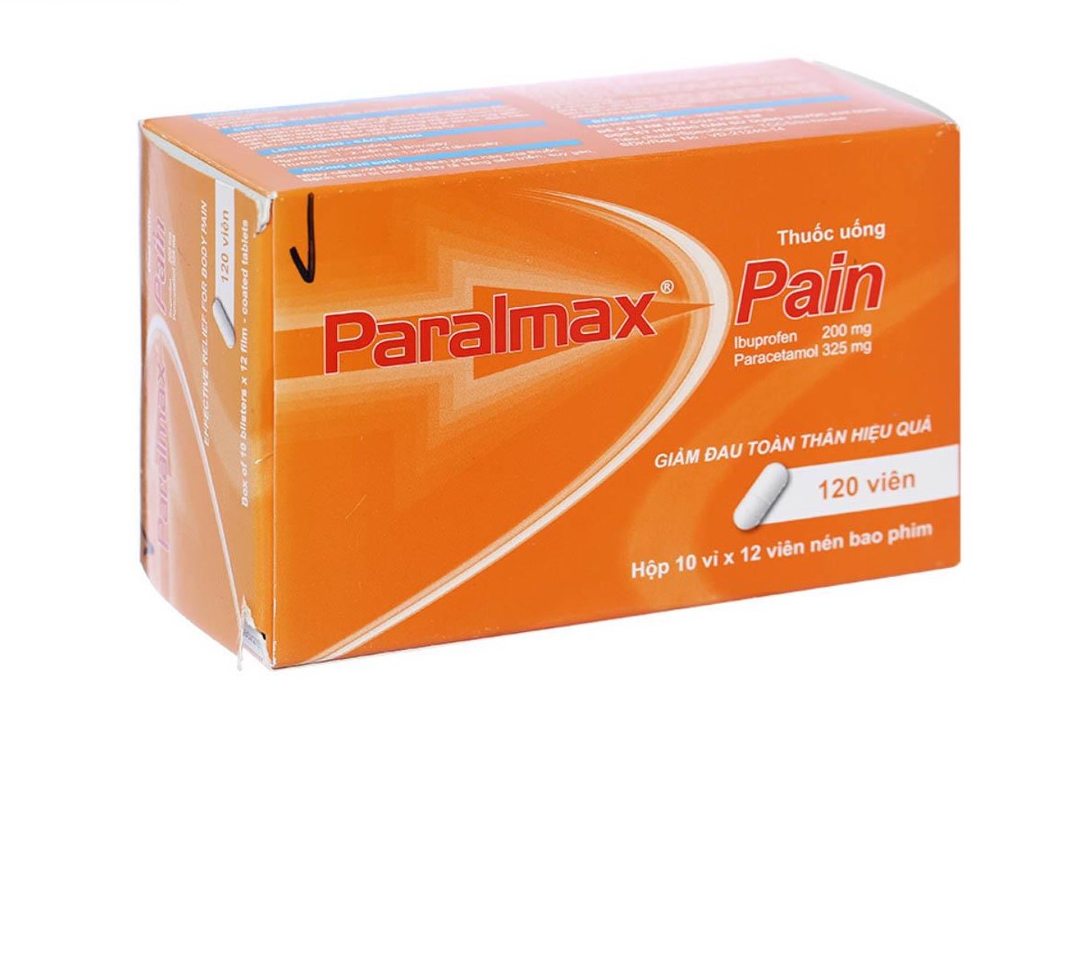 Paralmax Pain giúp giảm đau cơ đau răng