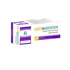 Cetiboston giúp giảm nhanh các triệu chứng dị ứng