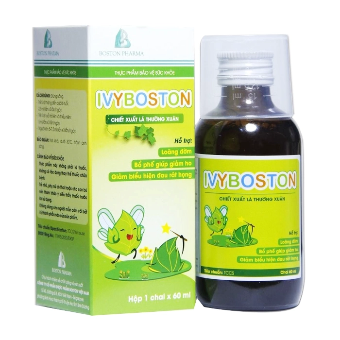 Ivyboston giúp giảm ho hiệu quả