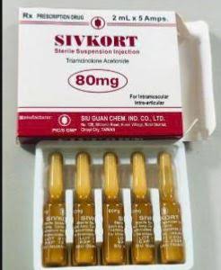 Sivkort Retard 80mg/2ml - điều trị viêm khớp dạng thấp, viêm khớp vảy nến
