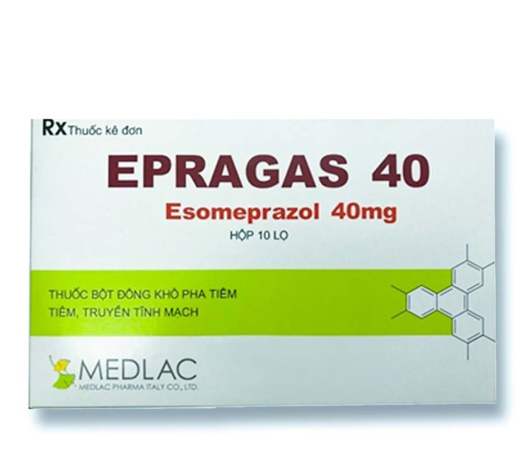 EPRAGAS 40 giúp ức chế mạnh sự tiết acid dạ dày