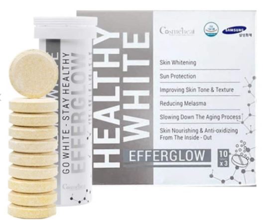 Efferglow Healthy White – Viên uống sáng da