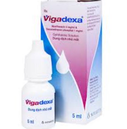Dung dịch nhỏ mắt Vigadexa trị nhiễm khuẩn mắt chai 5ml