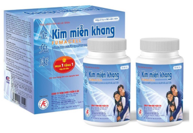 Kim Miễn Khang hỗ trợ phục hồi và điều hòa hệ miễn dịch (Hộp 180 viên)