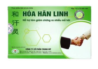 Hòa Hãn Linh hỗ trợ triệu chứng ra nhiều mồ hôi