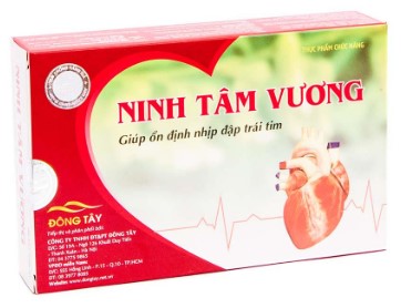 Ninh Tâm Vương hỗ trợ ổn định nhịp tim giảm hồi hộp căng thẳng