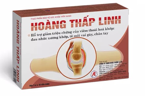 Hoàng Linh Thấp hỗ trợ giảm đau xương khớp cải thiện chức năng vận động