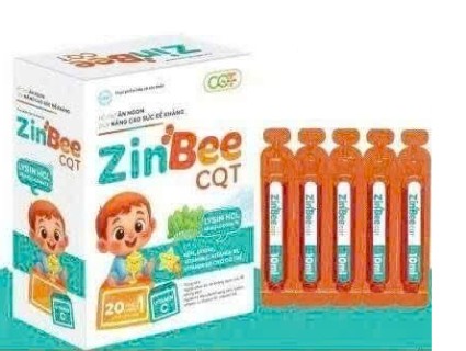 ZinBee CQT bổ sung vitamin thiết yếu tăng cường sức đề kháng