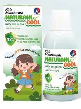 NATURANL COOL nước súc miệng thảo dược dành cho trẻ em