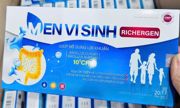 Men vi sinh Richergen giúp bổ sung lợi khuẩn