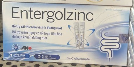 Entergolzinc Men tiêu hoá hỗ trợ hệ vi sinh đường ruột 