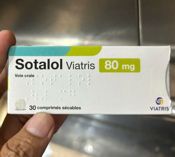 Sotalol 80mg Viatris - điều trị cao huyết áp, ngăn ngừa các cơn đau tim