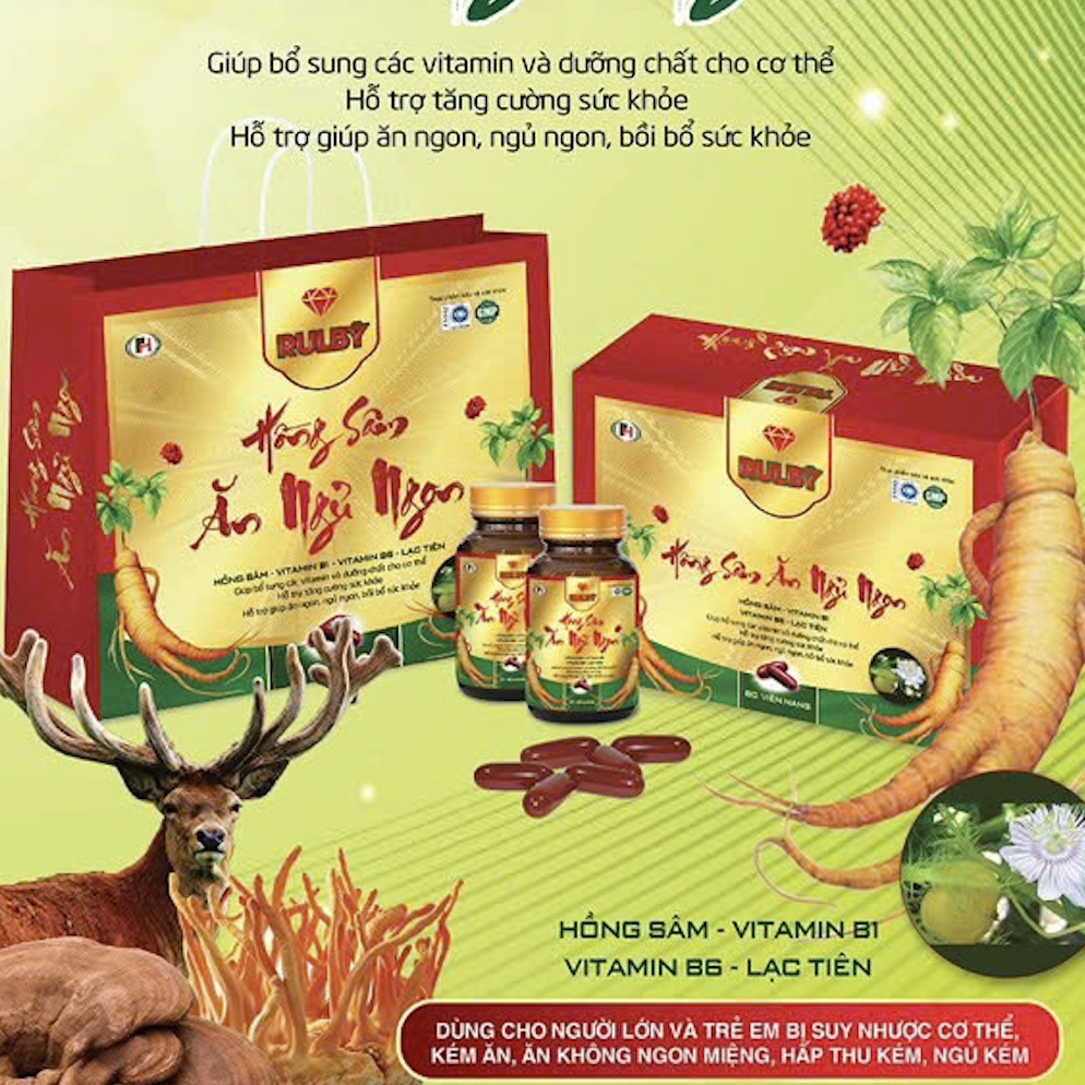 Hồng Sâm Ăn Ngủ Ngon Rulby