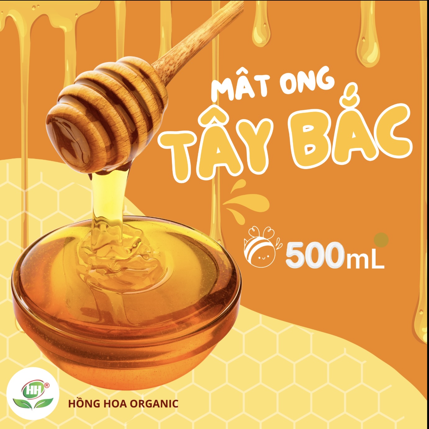 Mật ong hoa rừng Tây Bắc cao cấp 500ml