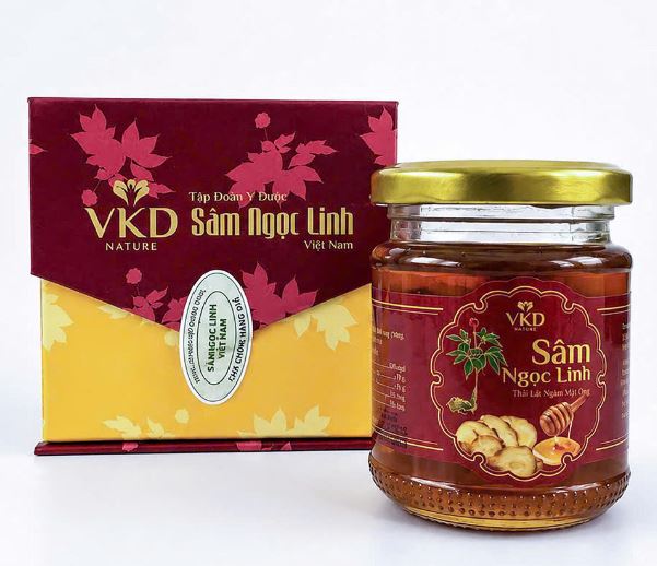 Sâm Ngọc Linh Thái Lát Ngâm Mật Ong giúp tăng cường sức khỏe sinh lực trí lực