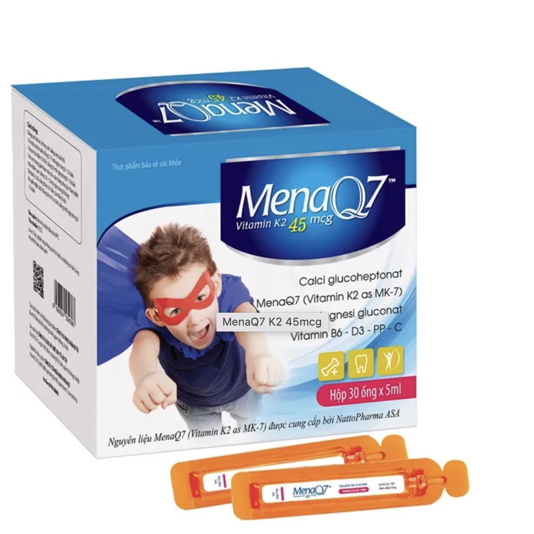 MenaQ7 K2 45mcg giúp xương chắc khoẻ
