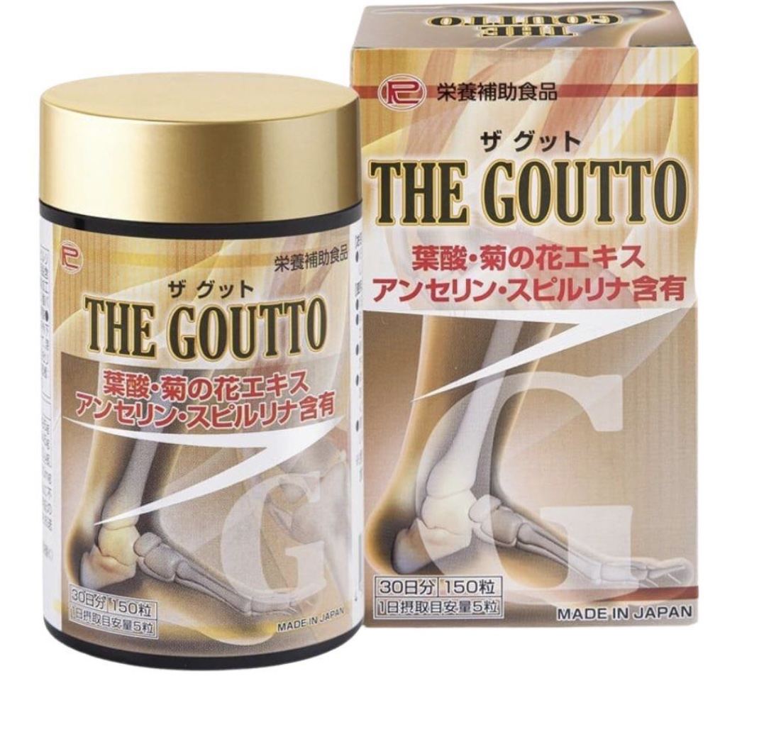 Viên uống The Goutto 150 viên giảm đau xương khớp bệnh gout