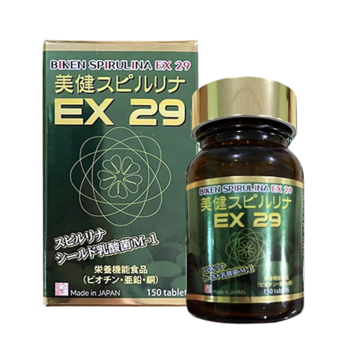 Viên uống tảo xoắn Biken Spirulina EX 29 hỗ trợ hệ miễn dịch
