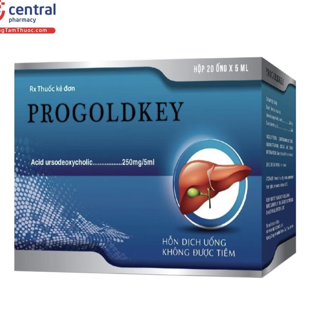 Hỗn dịch uống Progoldkey Hà Nam làm tan sỏi mật giàu dự phòng và điều trị sỏi mật