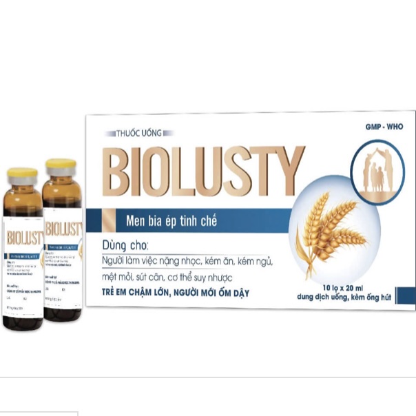 Biolusty giúp tăng cường sức khoẻ