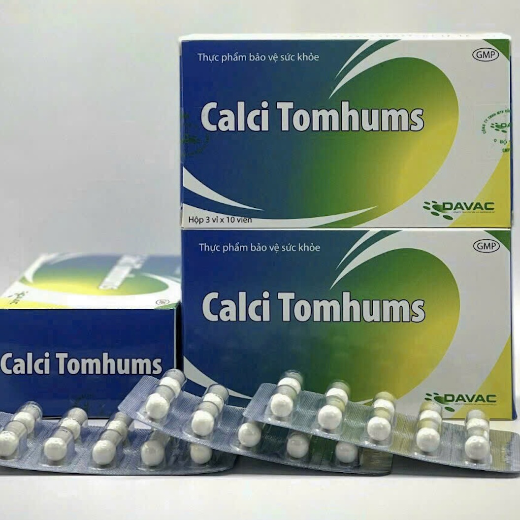 Calci Tomhums ngăn ngừa loãng xương