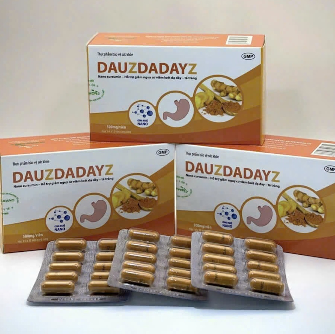 DAUZDADAYZ cải thiện viêm loét dạ dày tá tràng