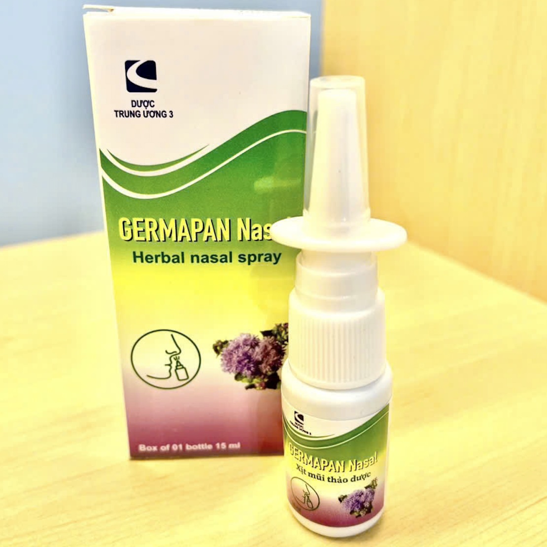 Xịt mũi thảo dược Germapan Nasal