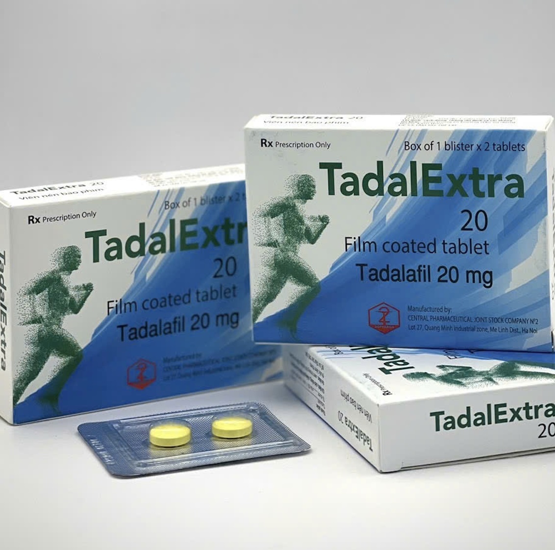 TadalExtra 20 điều trị rối loạn cương dương