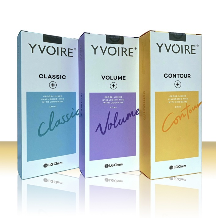 YVOIRE Filler tạo khối và nâng cấu trúc trên khuôn mặt