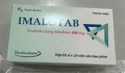 Thuốc IMALOTAB 100mg điều trị bệnh bạch cầu tủy bào